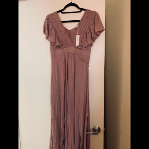 Baltic Born Mauve Maxi Dress - Picture 9 of 10